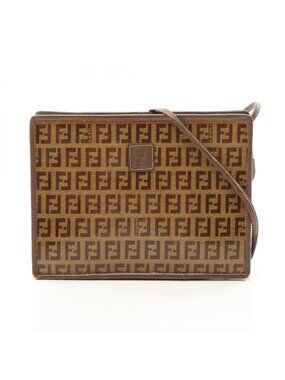 Fendi Shoulder Bag Zucchino Leather